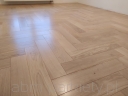 Deska warstwowa olejowana Dąb Rustikal  jodełka klasyczna - 15x120 mm
