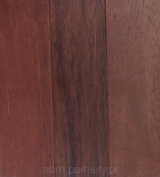 Deska lita Merbau lakierowana fazowana 15x90x300-1200mm 